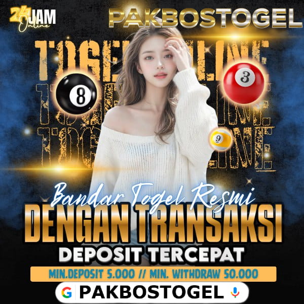 PAKBOSTOGEL : Login Agen Resmi Toto 4D Sistem Transaksi Tercepat
